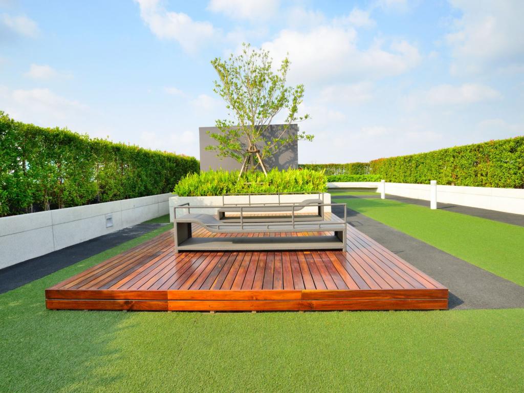 moderner Garten